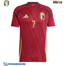 Fotballdrakt Herre Belgia Kevin De Bruyne #7 Hjemmedrakt EM 2024 Kortermet